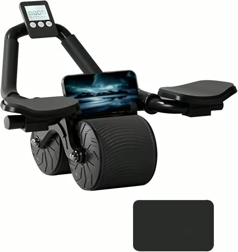 Dual Use Arm Support Ab Roller Wheel