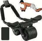 Dual Use Arm Support Ab Roller Wheel