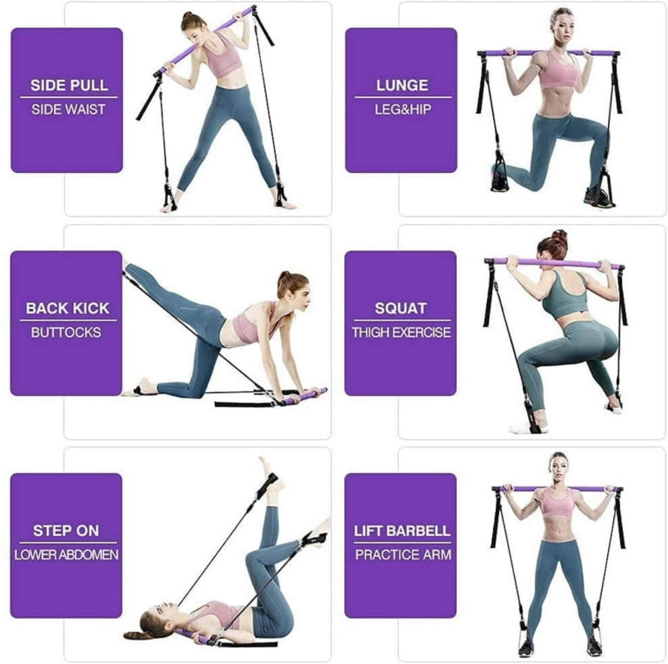 Portable Yoga Pilates Bar